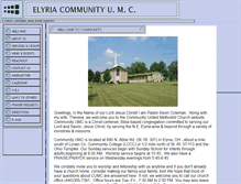 Tablet Screenshot of elyriacumc.org